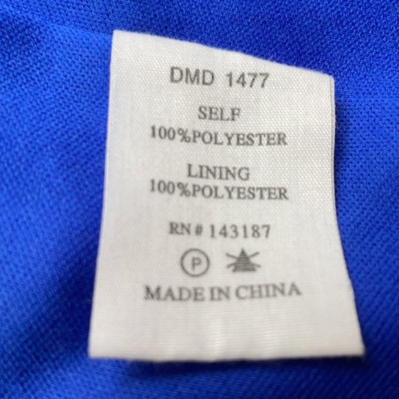 Lulu’s Royal Blue Dress with Pockets! Size M - Picture 10 of 10